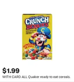 CVS Quaker crunch berries offer