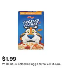 CVS Select Kellogg's cereal offer