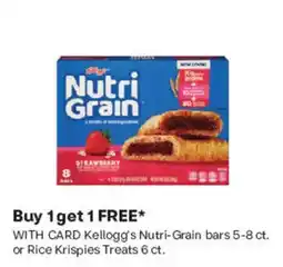CVS Kellogg's Nutri-Grain bars offer