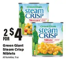 Big Y Green Giant Steam Crisp Niblets offer