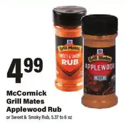 Big Y McCormick Grill Mates Applewood Rub offer