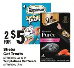 Big Y Sheba Cat Treats offer