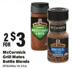 Big Y McCormick Grill Mates Bottle Blends offer