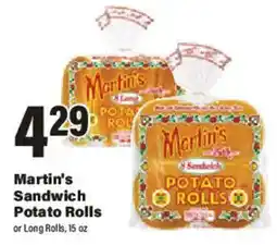 Big Y Martin's Sandwich Potato Rolls offer