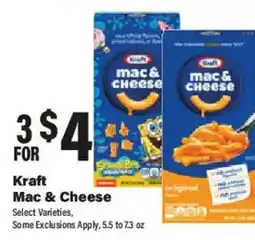 Big Y Kraft Mac & Cheese offer