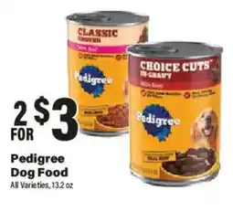Big Y Pedigree Dog Food offer
