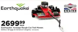 Mills Fleet Farm Earthquake Acreage Rough Cut Trail Mower offer