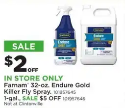 Mills Fleet Farm Farnam Endure Gold Killer Fly Spray offer