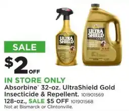 Mills Fleet Farm Absorbine UltraShield Gold Insecticide & Repellent offer