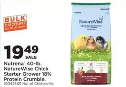 Mills Fleet Farm Nutrena NatureWise Chick Starter Grower offer