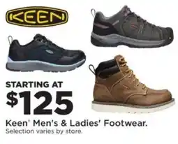 Mills Fleet Farm Keen Men's & Ladies' Footwear offer
