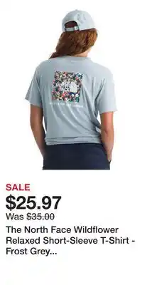 Cabela's The North Face Wildflower Relaxed Short-Sleeve T-Shirt - Frost Grey - S offer