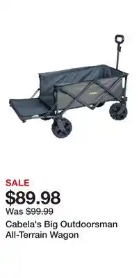 Cabela's Cabela's Big Outdoorsman All-Terrain Wagon offer