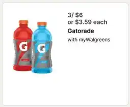 Walgreens Gatorade offer