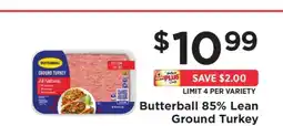 ShopRite Butterball 85% Lean Ground Turkey offer