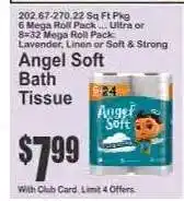 Key Food Angel Soft Bath Tissue offer