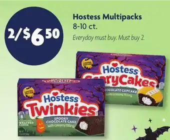 Family Dollar Hostess Multipacks offer