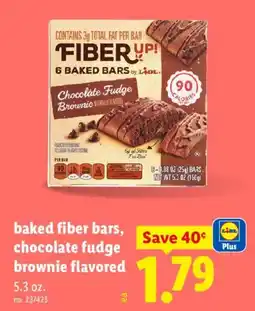 Lidl Lidl baked fiber bars offer