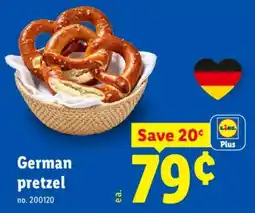 Lidl German pretzel offer