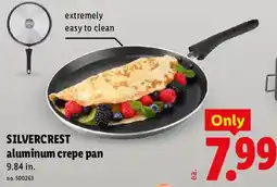 Lidl Silvercrest aluminum crepe pan offer