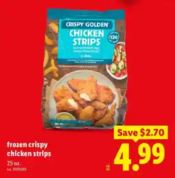Lidl Crispy Golden Chicken Strips offer