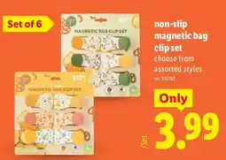 Lidl Core magnetic bag clip set offer