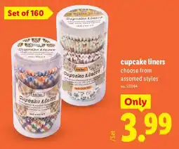 Lidl Kitchn cupcake liners offer