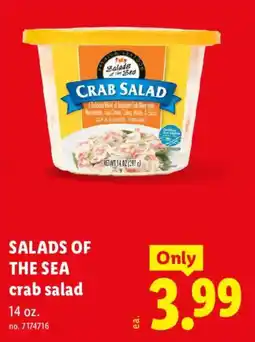 Lidl Salads of the sea crab salad offer