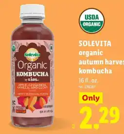 Lidl Solevita organic kombucha offer