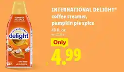 Lidl International Delight coffee creamer offer