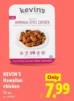 Lidl Kevin's Hawaiian chicken offer