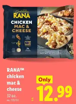 Lidl Rana chicken mac & cheese offer