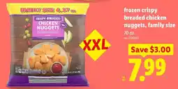 Lidl Crispy breaded chicken nuggets offer