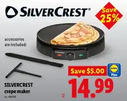 Lidl Silvercrest crepe maker offer