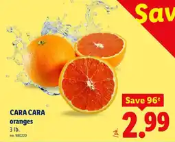 Lidl Cara Cara oranges offer