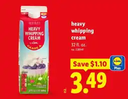 Lidl Lidl heavy whipping cream offer
