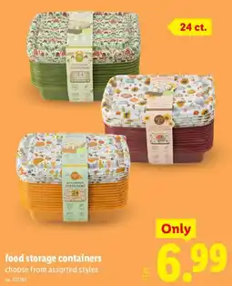 Lidl Core food storage containers offer