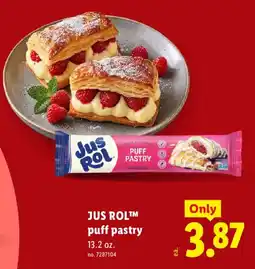 Lidl Jus Rol puff pastry offer