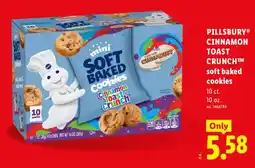 Lidl Pillsbury cinnamon toast crunch soft baked cookies offer