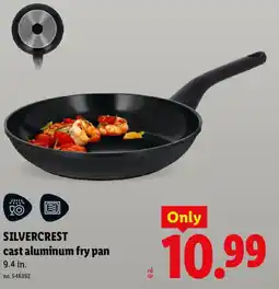 Lidl Silvercrest cast aluminum fry pan offer