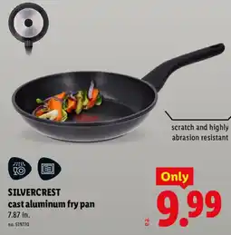 Lidl Silvercrest cast aluminum fry pan offer