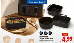 Lidl Silvercrest air fryer silicone mold offer