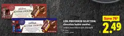 Lidl Lidl preferred selection chocolate butter cookies offer