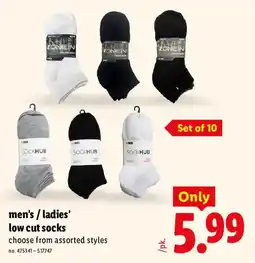 Lidl Zone In low cut socks offer
