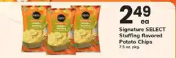 Safeway Signature SELECT Stuffing Flavored Potato Chips offer