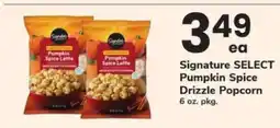Safeway Signature SELECT Pumpkin Spice Drizzle Popcorn offer