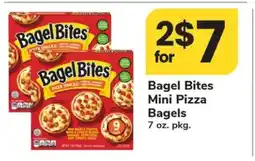 Safeway Bagel Bites Mini Pizza Bagels offer