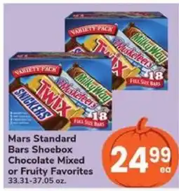 Safeway Mars Standard Bars Shoebox offer