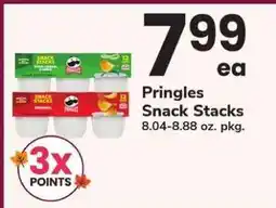 Safeway Pringles Snack Stacks offer