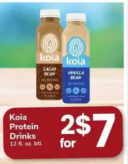 Safeway Koia Protein Drinks offer